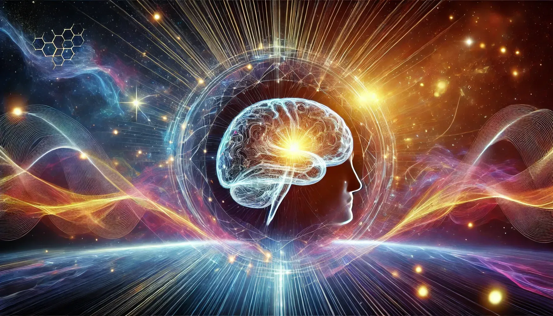 glowing brain